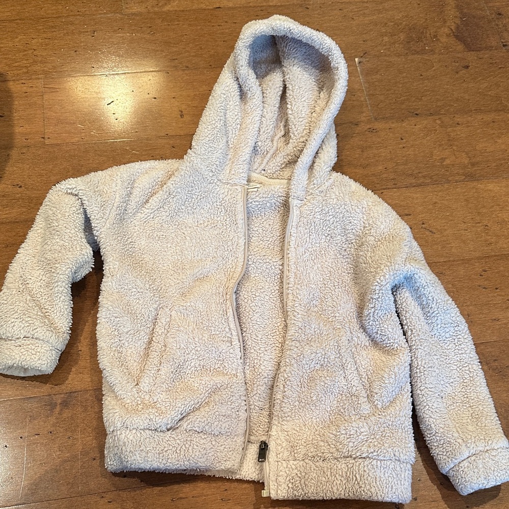 Roxy Cream Fleece Kids Hoodie